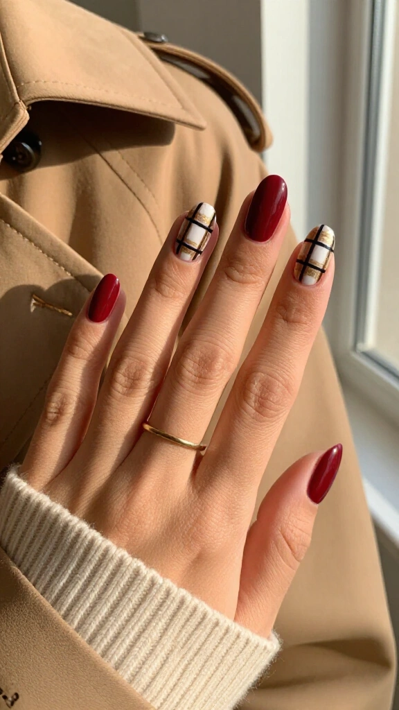 Cranberry Tartan Plaid