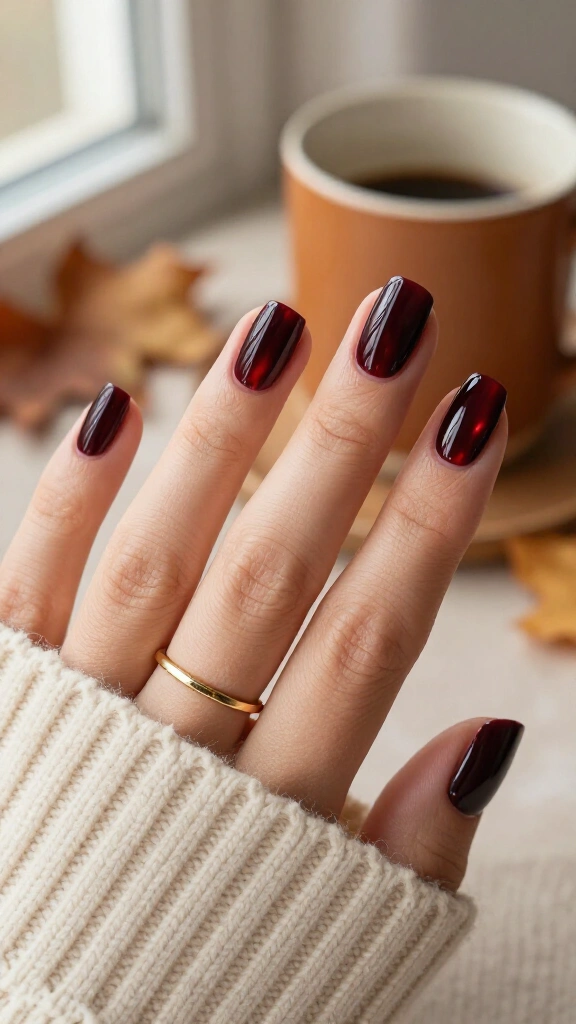 Rich black cherry