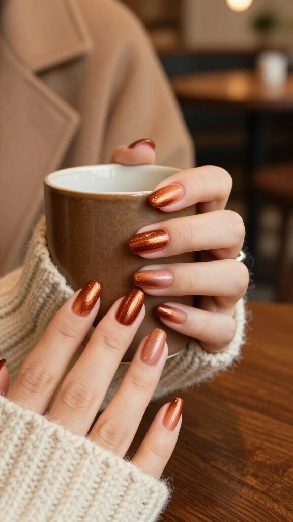 Shimmering Copper Glaze