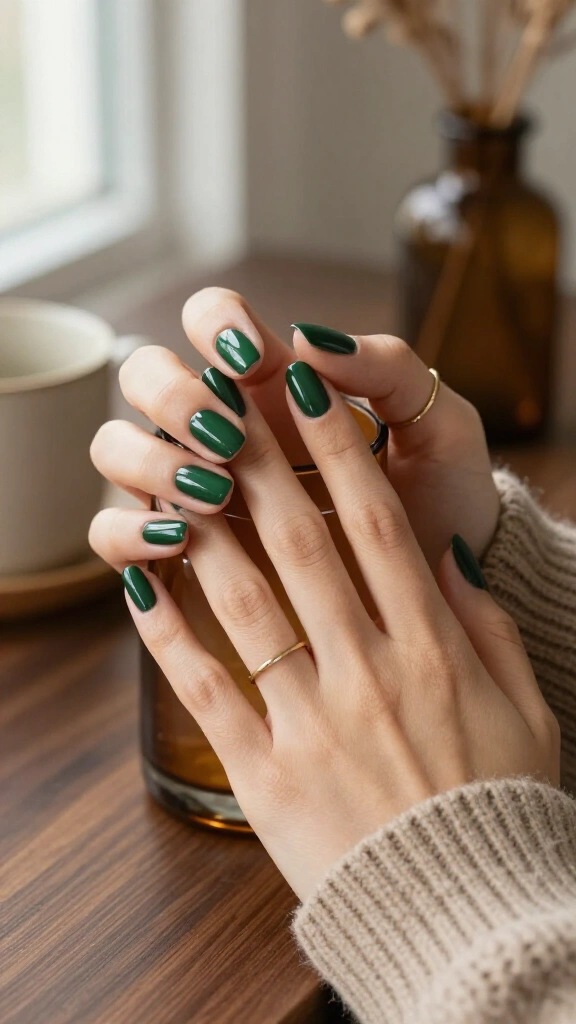 Moody Forest Green