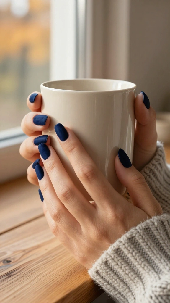 Classic Navy Velvet