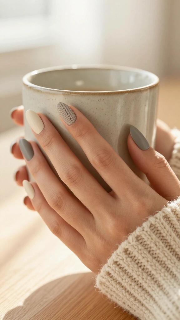 Cozy Cable Knit Texture Accent