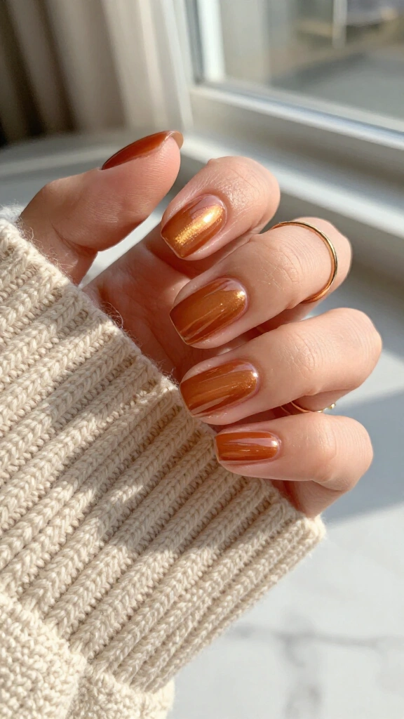 Glazed cinnamon chrome