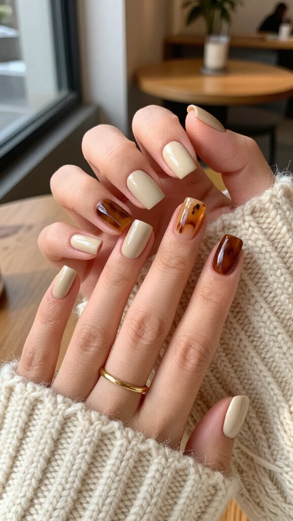 Minimalist Tortoiseshell Accent