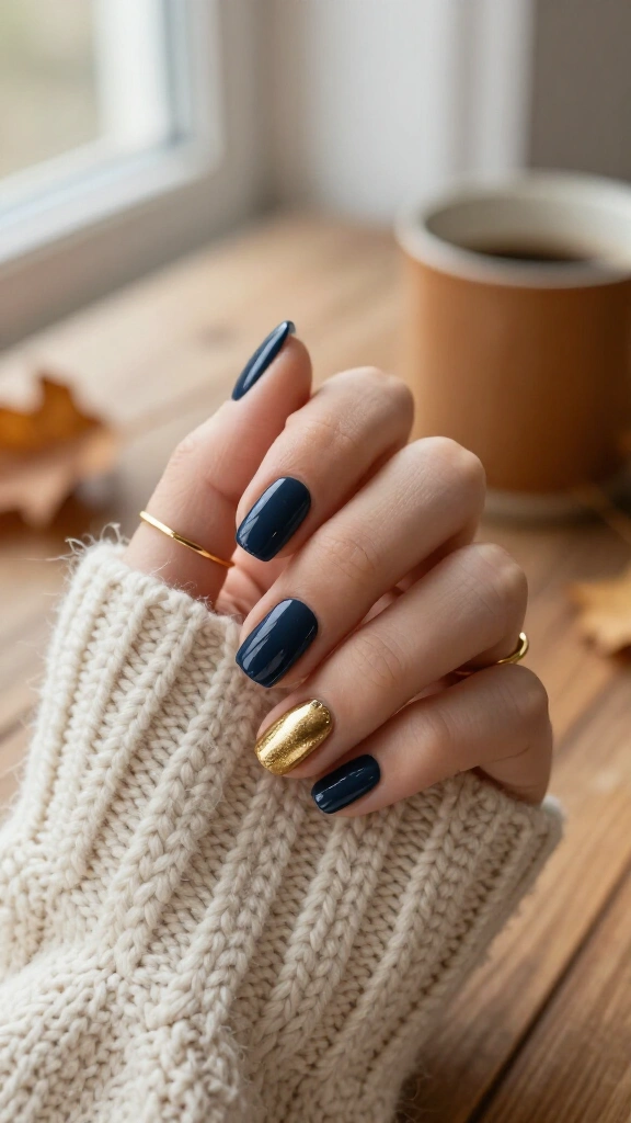 Single Gold Cuticle Dots