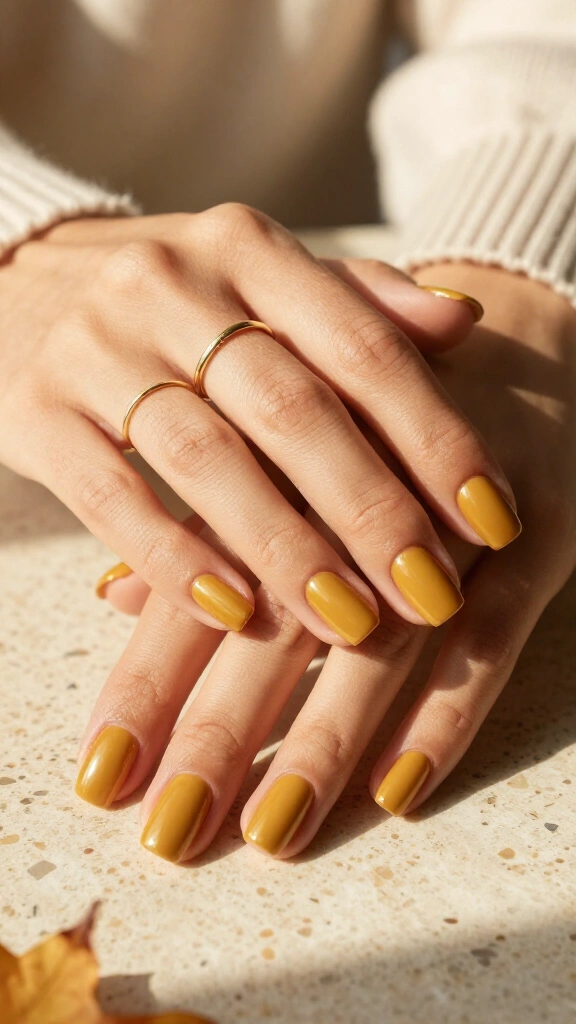Golden ochre half-moons
