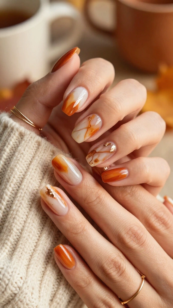 Caramelized Orange Quartz Marble