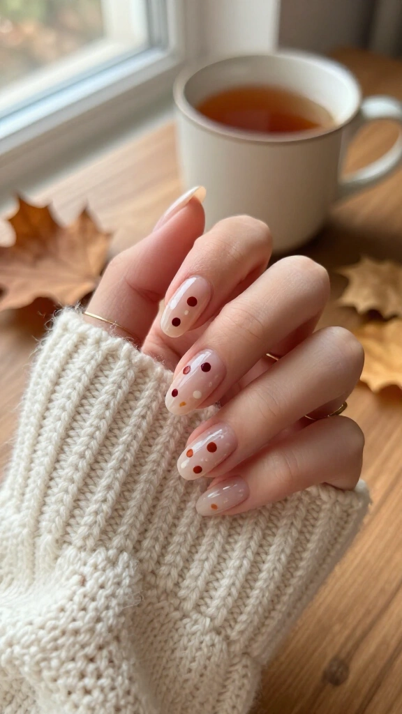 Micro Floral Dot Clusters
