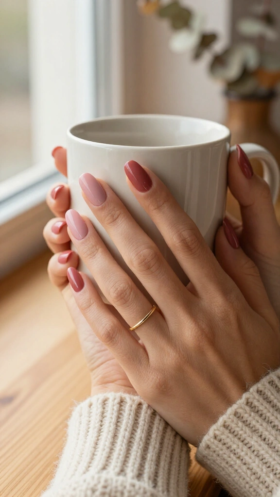 Dusty cedar rose