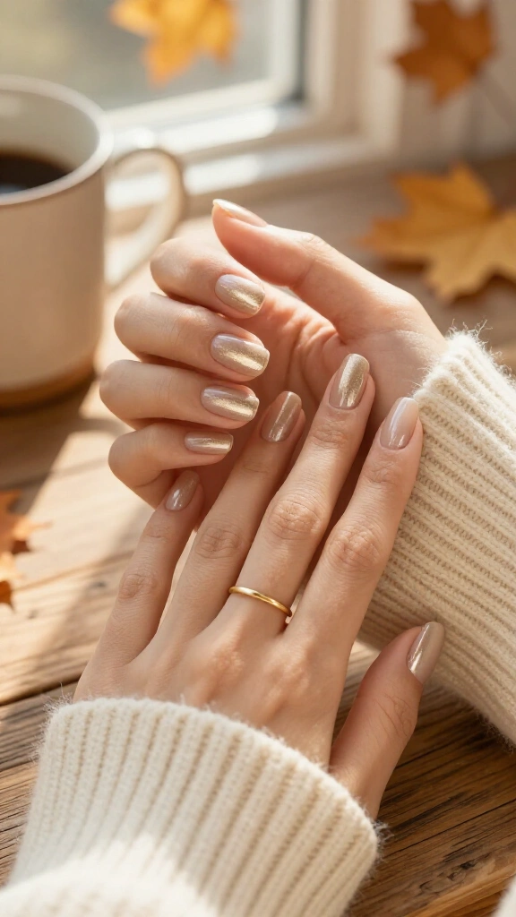 Sheer Cashmere with Chrome Glaze