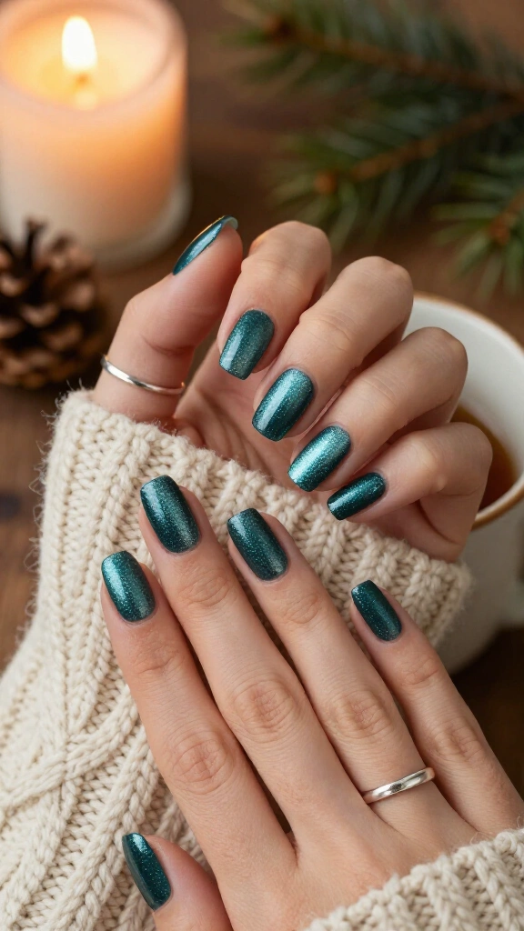 Frosted Shimmer Teal