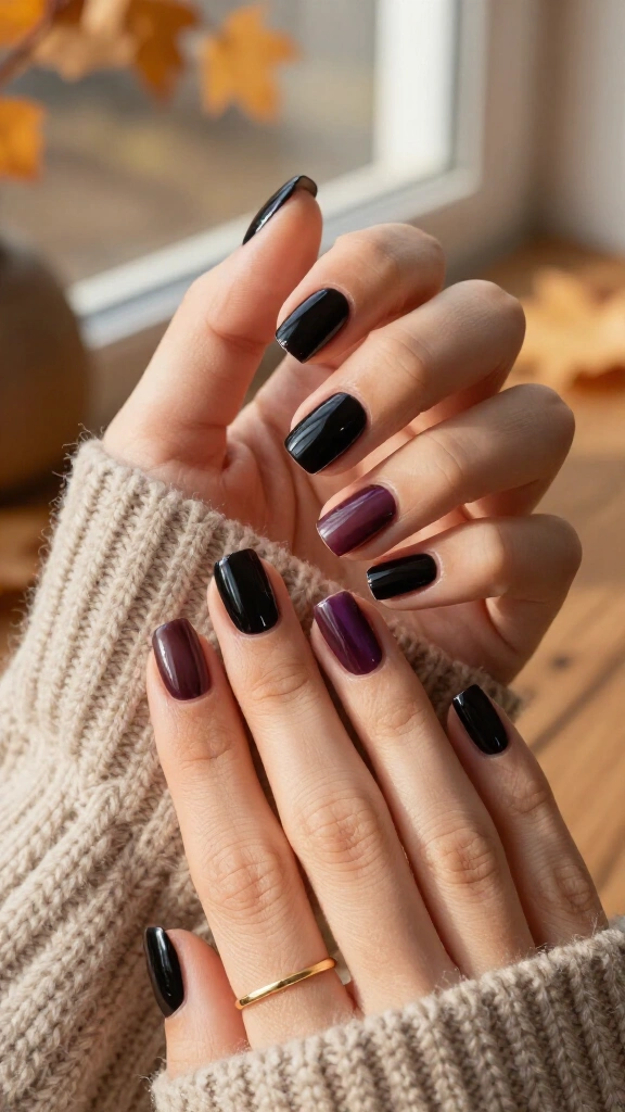 Moody Blackberry Noir