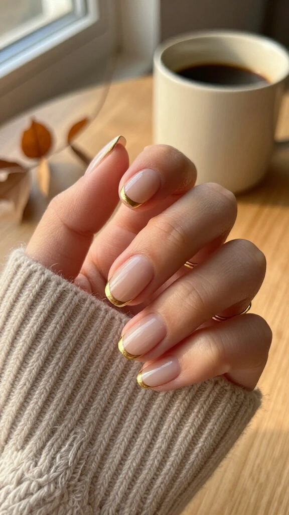 Gilded Chrome French Edge