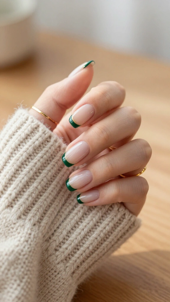Forest Green Side-Stripe