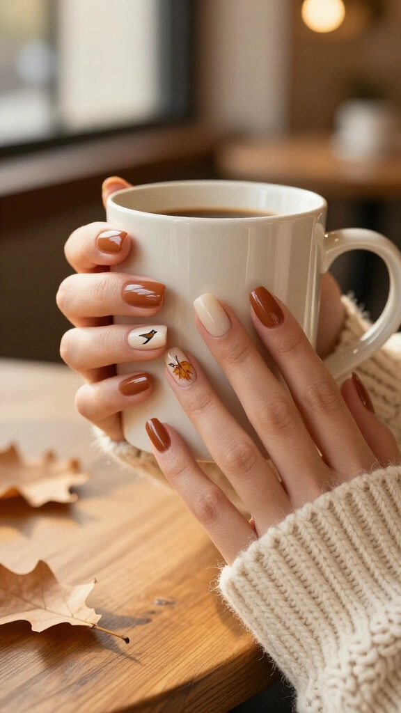 Caramel Latte Ombré with Woodstock