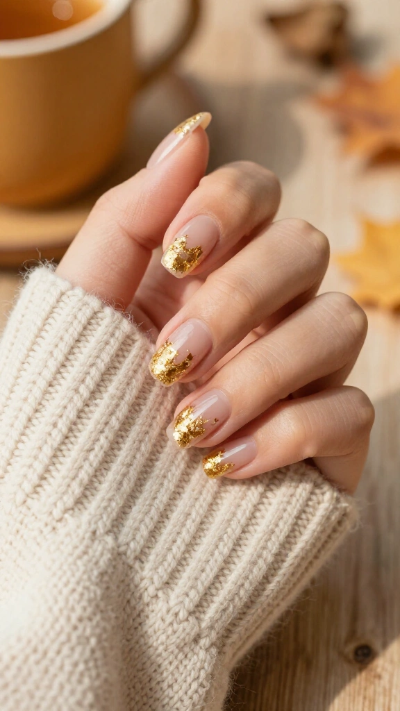 Gold Leaf Accent Flakes