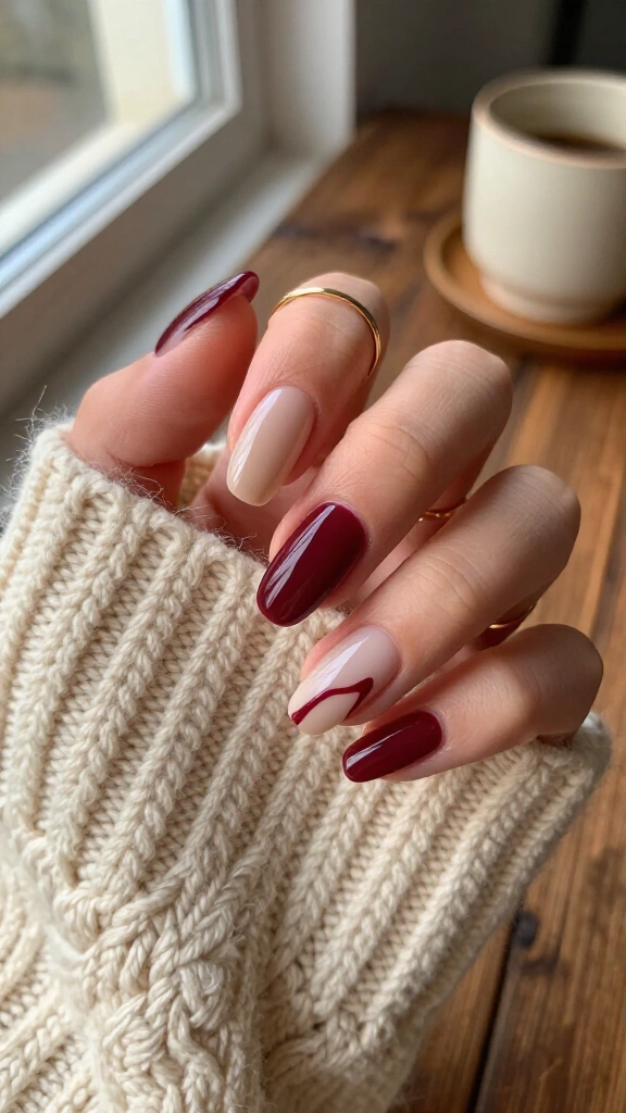 Merlot Drip Accents