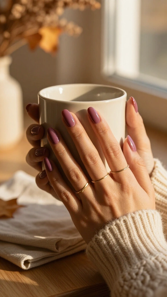 Spiced Mauve Crème