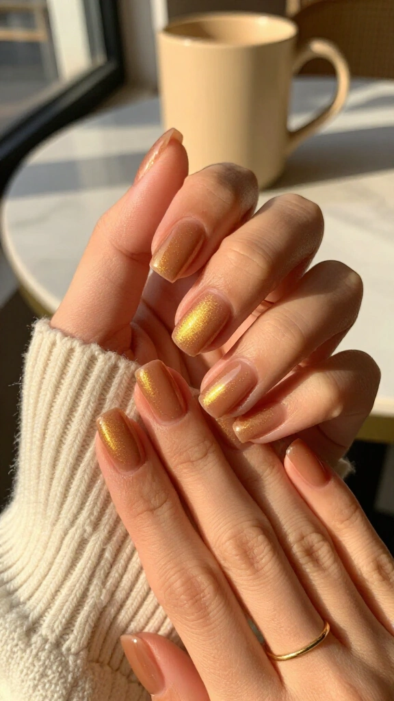 Frosted Butterscotch Shimmer