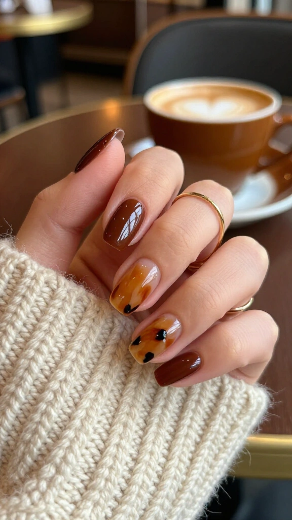Amber Tortoiseshell Accents