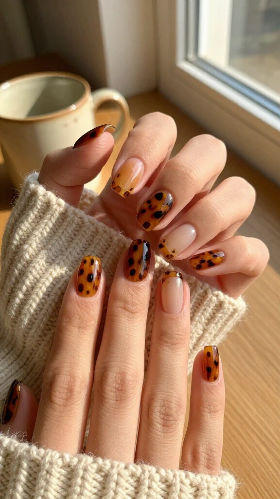 Tortoiseshell Accent Tips