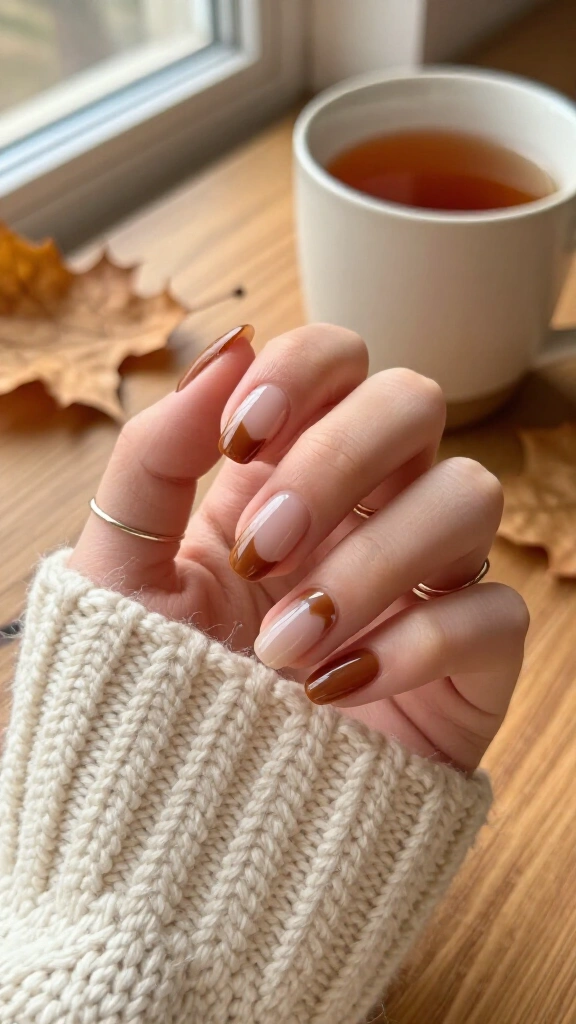 Toffee Negative Space Arcs
