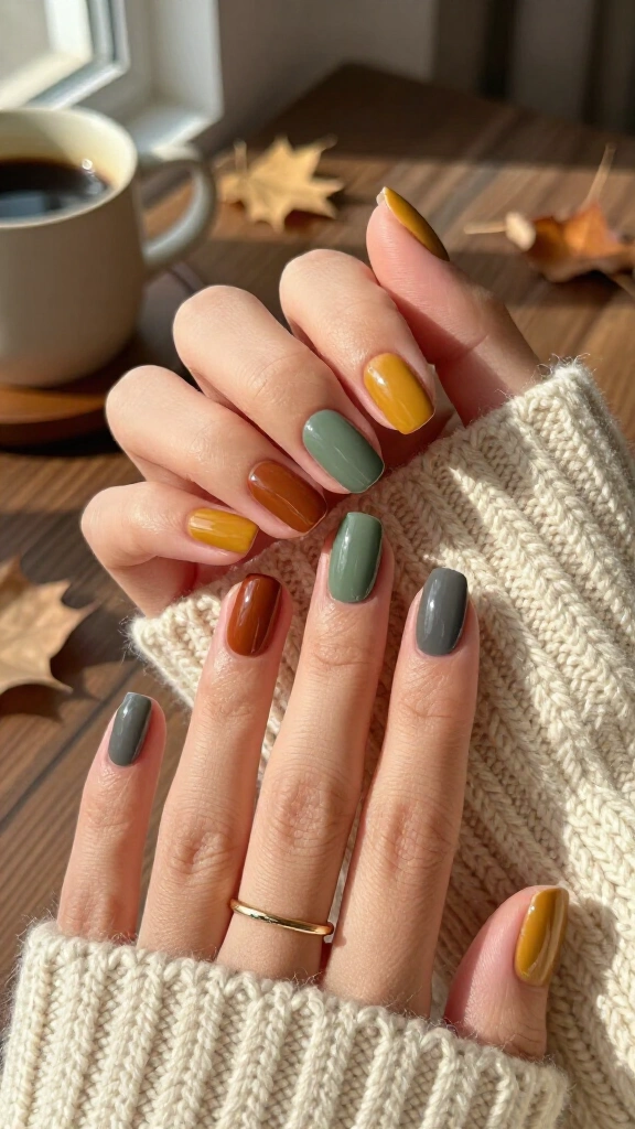 Mustard &amp; Sage Earth Tone Skittle
