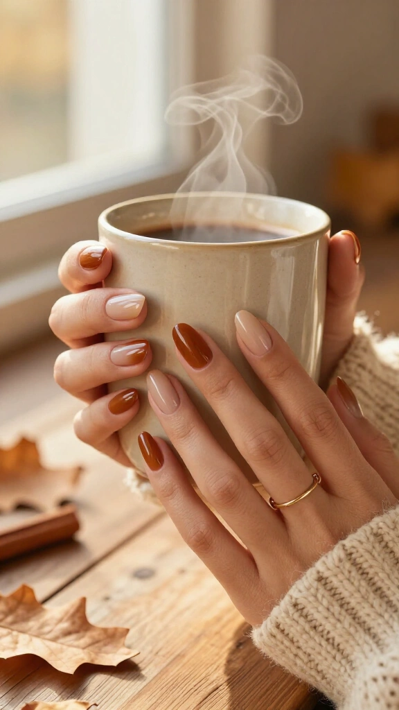 Spiced Chai Latte Ombré