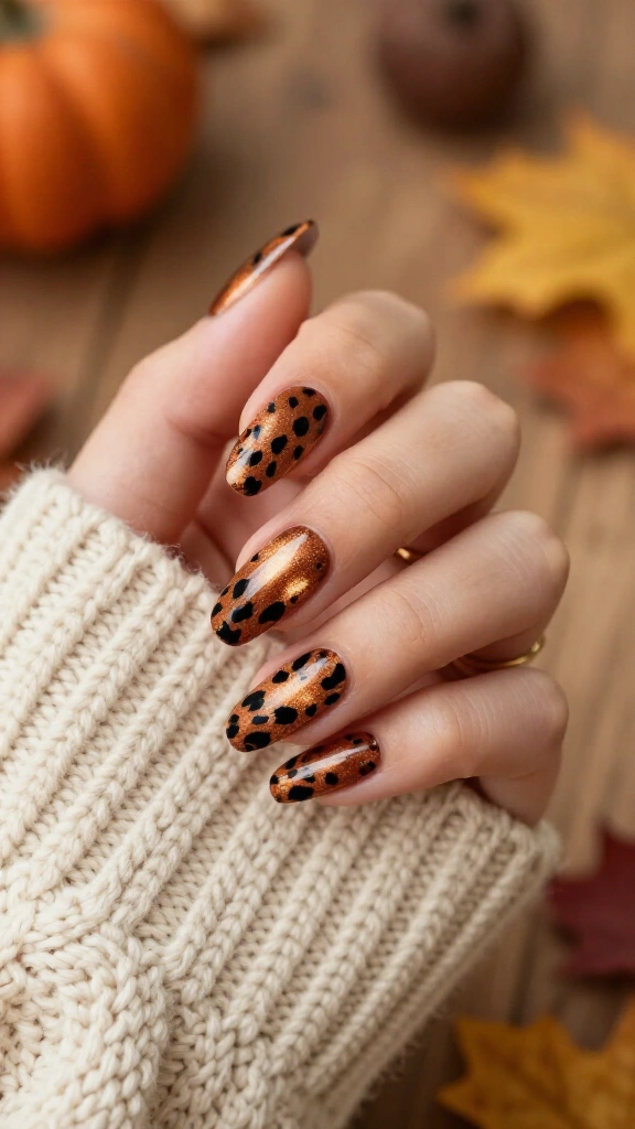 Velvet Shimmer Leopard Spots
