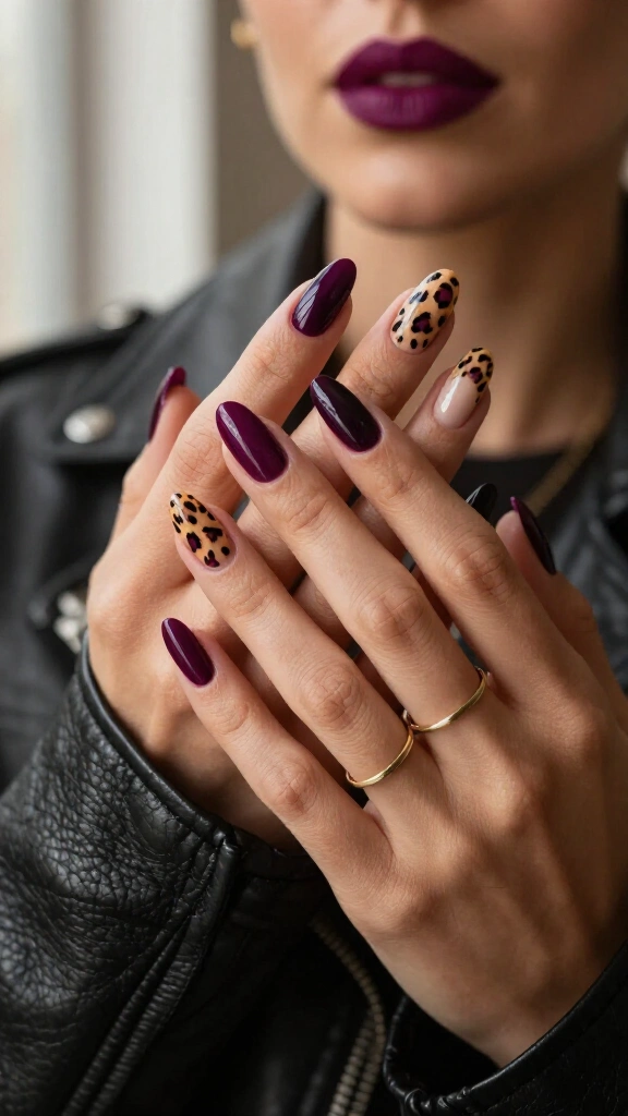 Plum and Jet Black Mix-and-Match