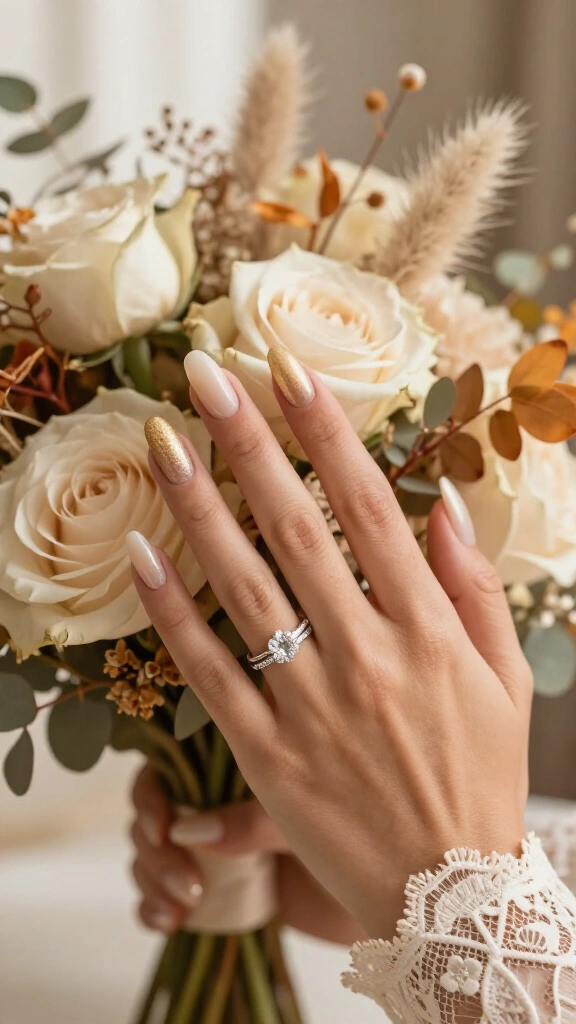 Frosted Champagne Ombré
