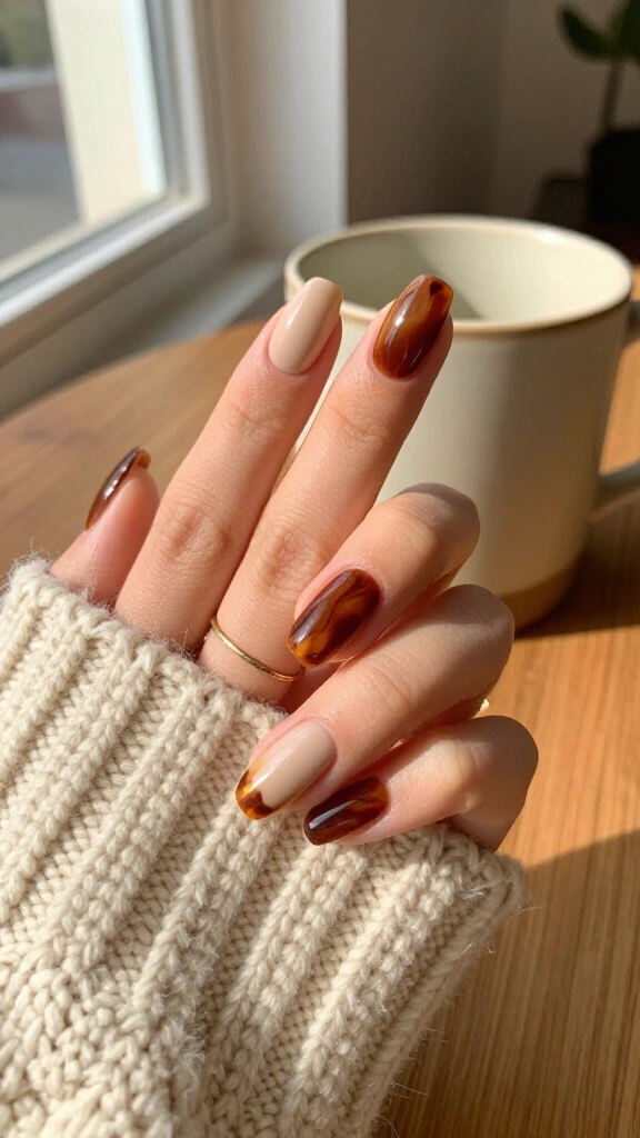 Effortless tortoise shell accent