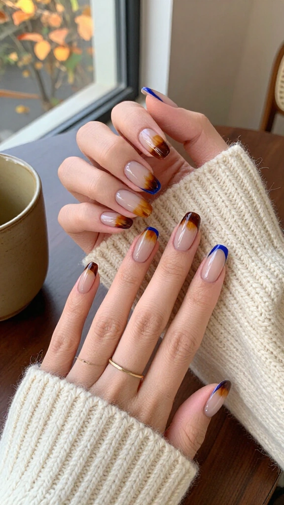 Ultramarine and amber tortie French