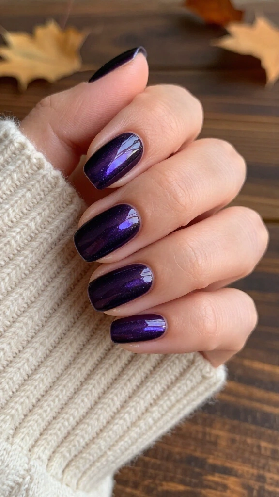 Chrome-Dusted Deep Iris