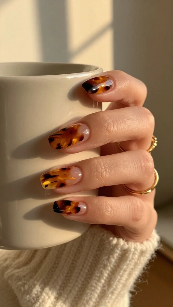 Tortoiseshell Amber Glaze