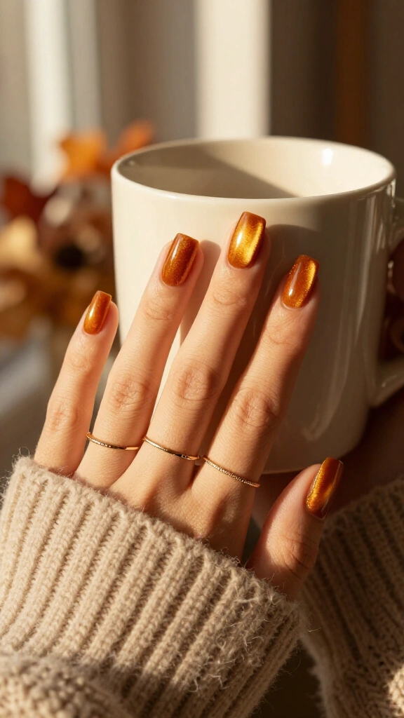 Velvet Amber Cat-Eye Magic
