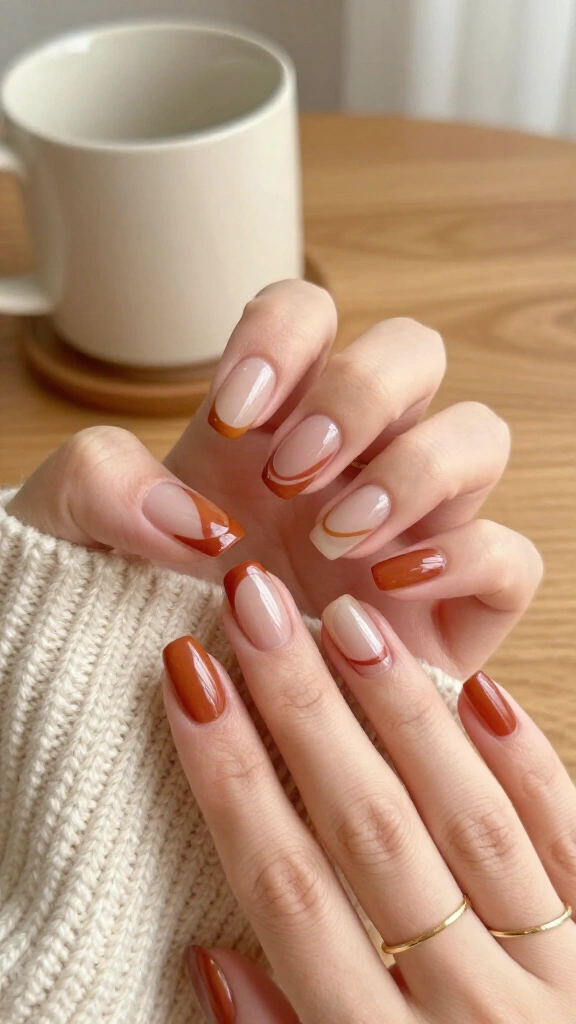 Spiced Chai Negative Space Arcs