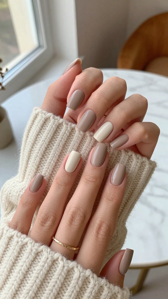 Cashmere Taupe with Matte Velvet Finish