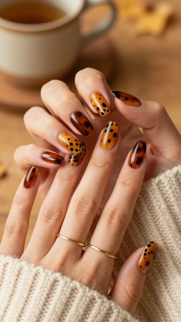 Tortoise shell meets cheetah mashup