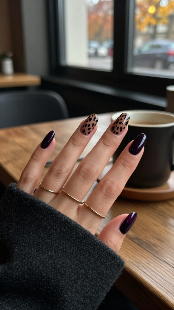 Vampy plum and blackened cheetah spots