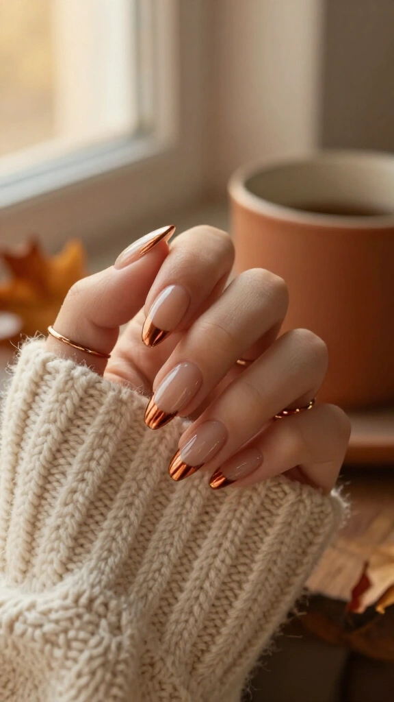 Metallic Copper Molten Tips