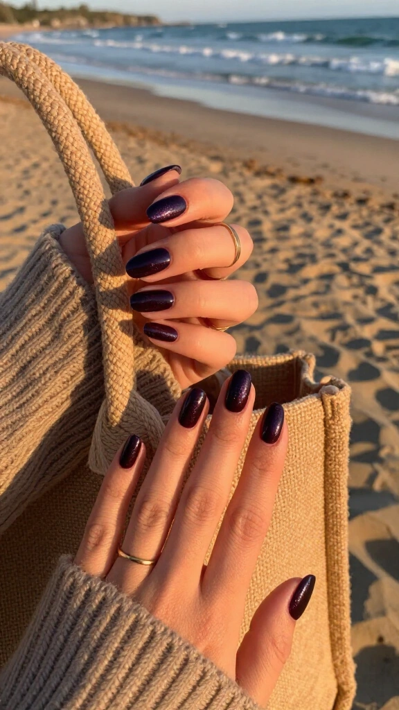 Shimmering Blackberry Wine Hard Gel