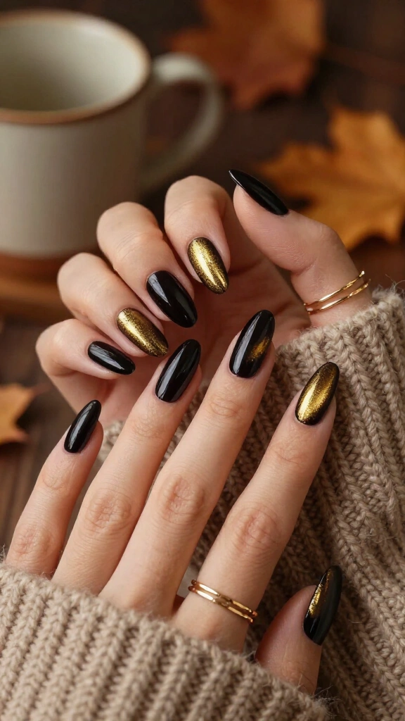 Gilded Blackberry Cat-Eye