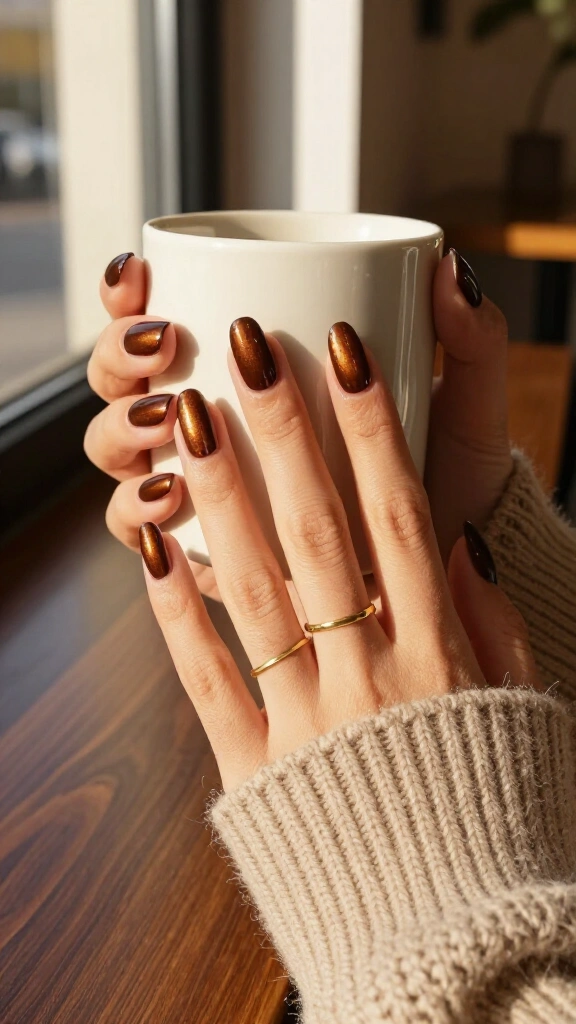 Frosted espresso glaze