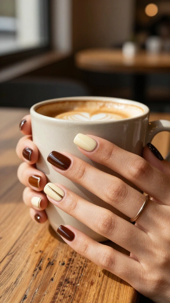 French Vanilla Cappuccino Colorblock