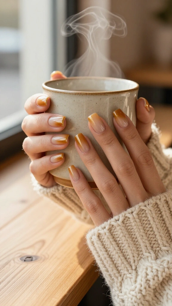Golden Chai Ombré Squares