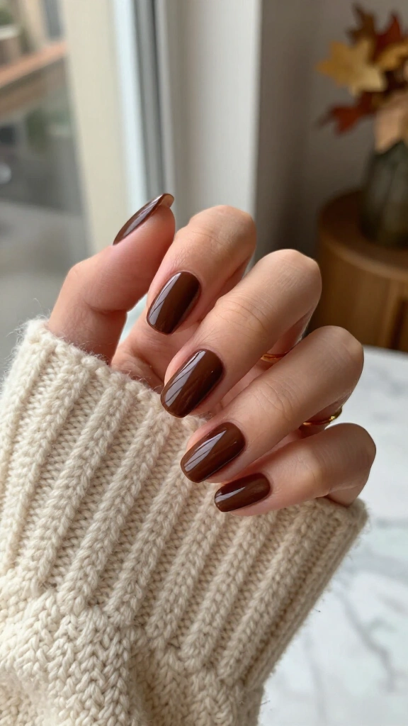 Molten dark chocolate