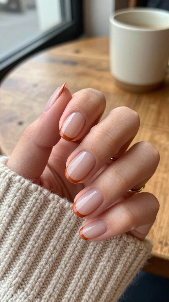 Spiced Chai Micro French Tips