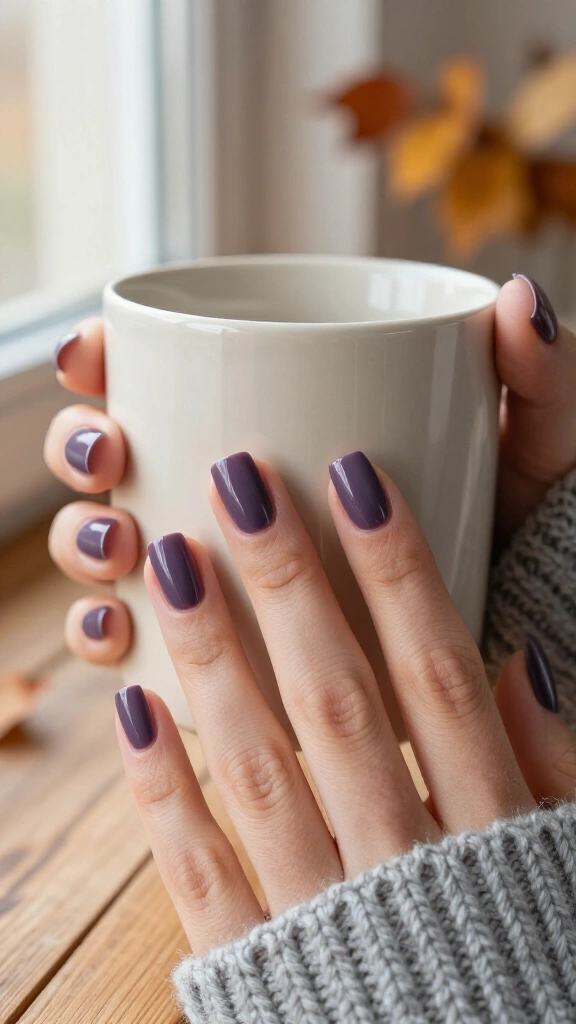Smoky Plum Monochrome