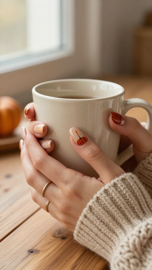 Creamy Caramel Neutral Pumpkins